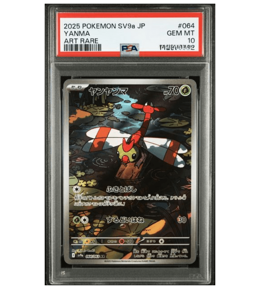 Yanma (Art Rare) · PSA 10 — Box